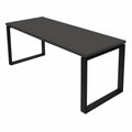 Mesa de Oficina OFILIKE Grafito 200x80 cm, Estructura Metálica Sólida para Hogar y Despacho