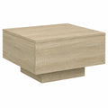 Mesa de Centro Rectangular de Roble Sonoma para Salón