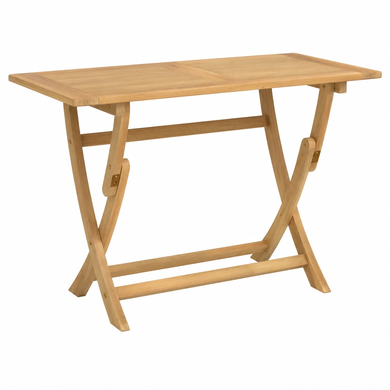 Mesa Plegable de Madera de Acacia para Jardín Exterior