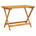 Mesa de Jardín Plegable 90x52,5x65 cm Acacia