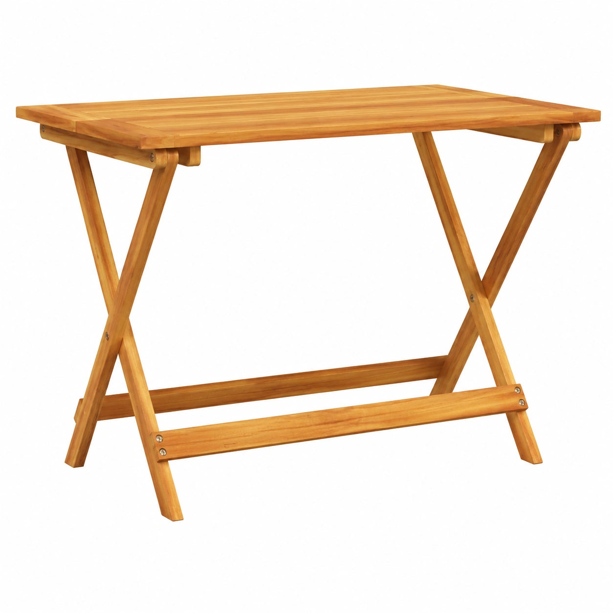 Mesa de Jardín Plegable 90x52,5x65 cm Acacia