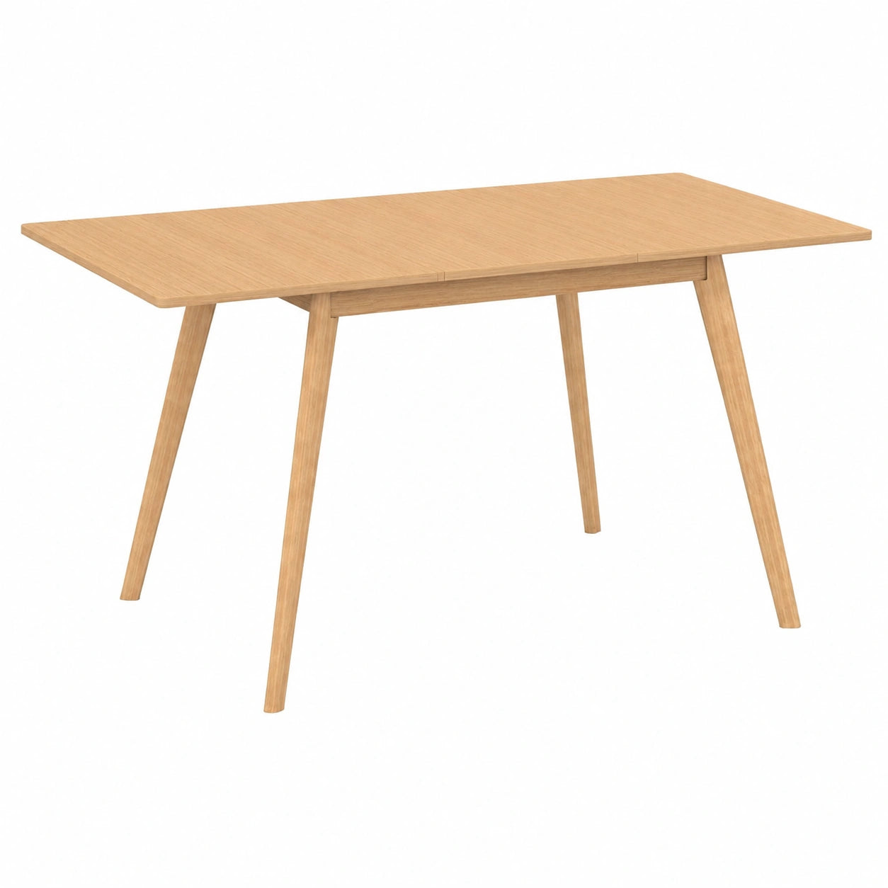 Mesa de Comedor Extensible Noor para 4-8 Personas, Madera 110-150 cm