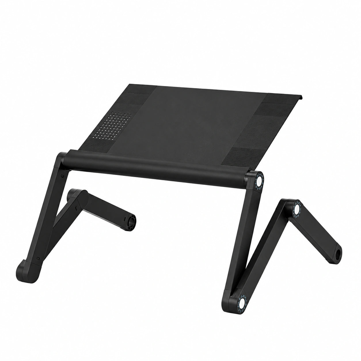 Mesa Ergonómica para Portátil Nobel WonderWorker, Ajustable y Extra Ancha, Color Negro